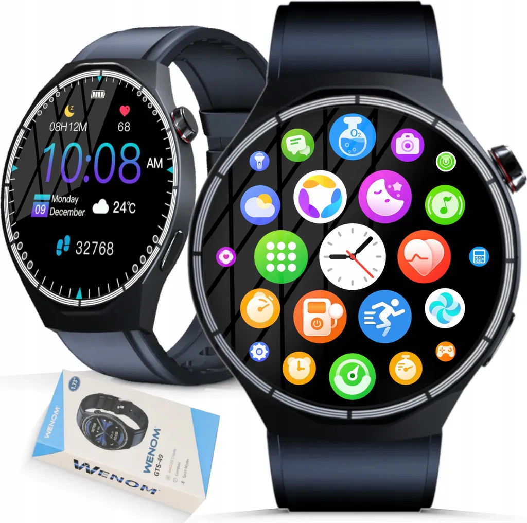 Montre connectée Wenom GTS-49 : fini le smartphone pour la musique