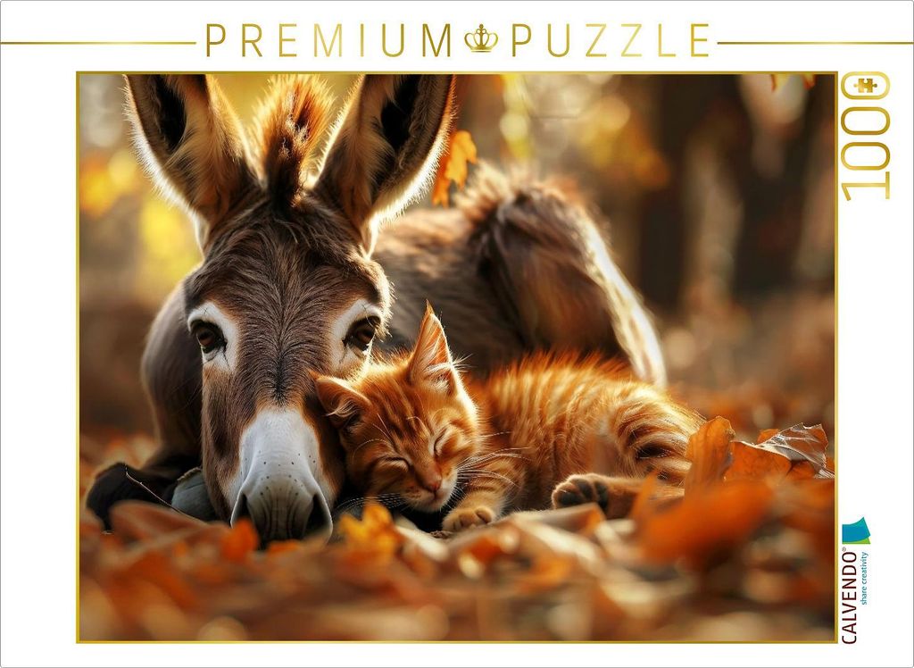 CALVENDO Puzzle Ein Motiv aus dem Kalender "Wenn Vertrauen siegt" | 1000 Teile Lege-Größe 64x48cm Foto-Puzzle für glückliche Stunden