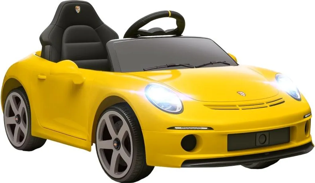 Voiture enfant télécommandée avec ceinture de sécurité et klaxon USB