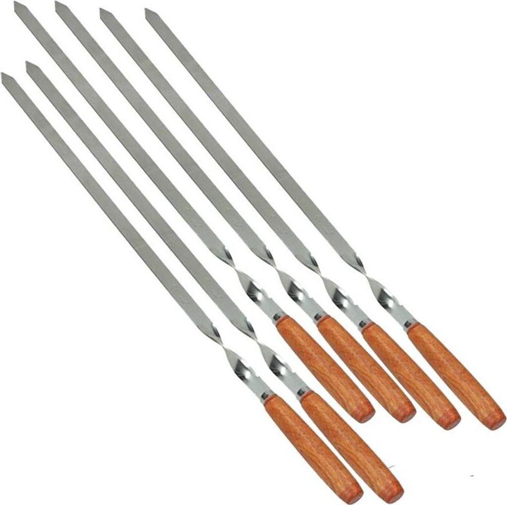 Master grill szpikulec do szaszłyków kpl.4szt.dł.60cm
