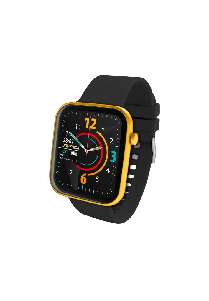 Montre Connectée Homme Techmade Hava Collection Noire - Design Chic - 3
