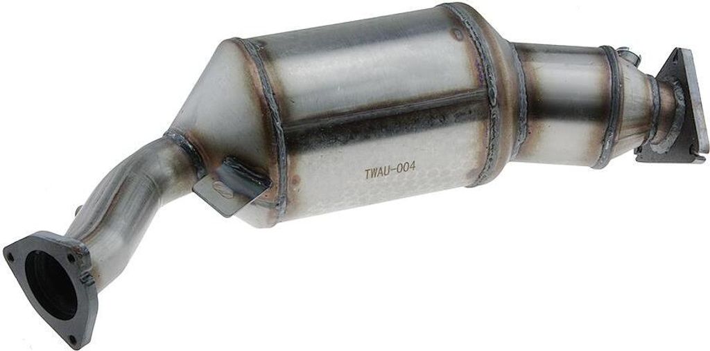Filtr pevnych castic, vyfukovy system