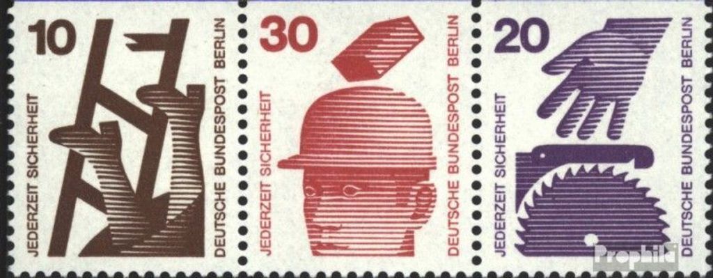 Briefmarken Berlin (West) 1974 Mi W57 postfrisch Unfallverhütung