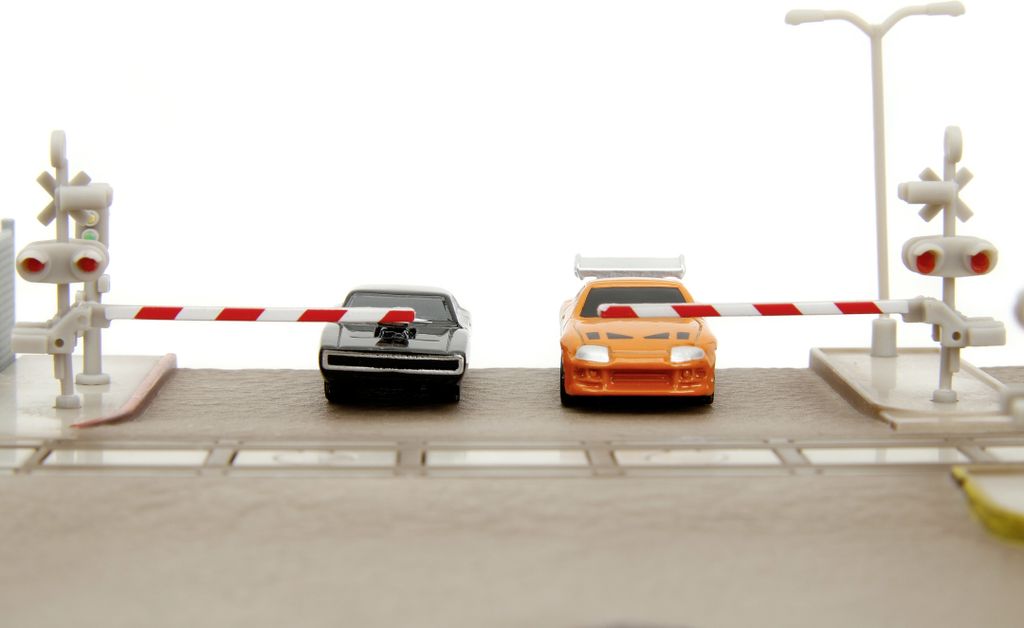 Jada Fast & Furious Nano Szene Zug Diorama Silber  Silber Produktbild 8
