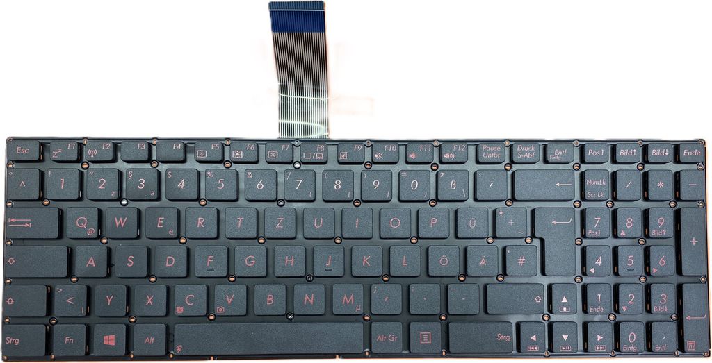 DEUTSCHE - Tastatur Keyboard kompatibel für Asus FX550