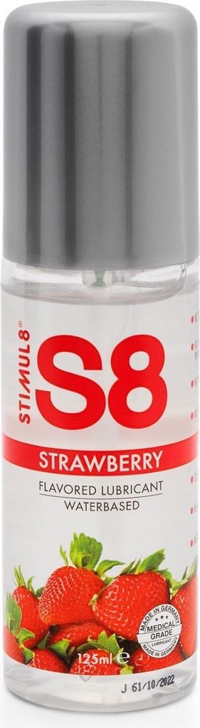 Gleitmittel Erdbeere Stimul8 125 ml Erdbeere Produktbild 
