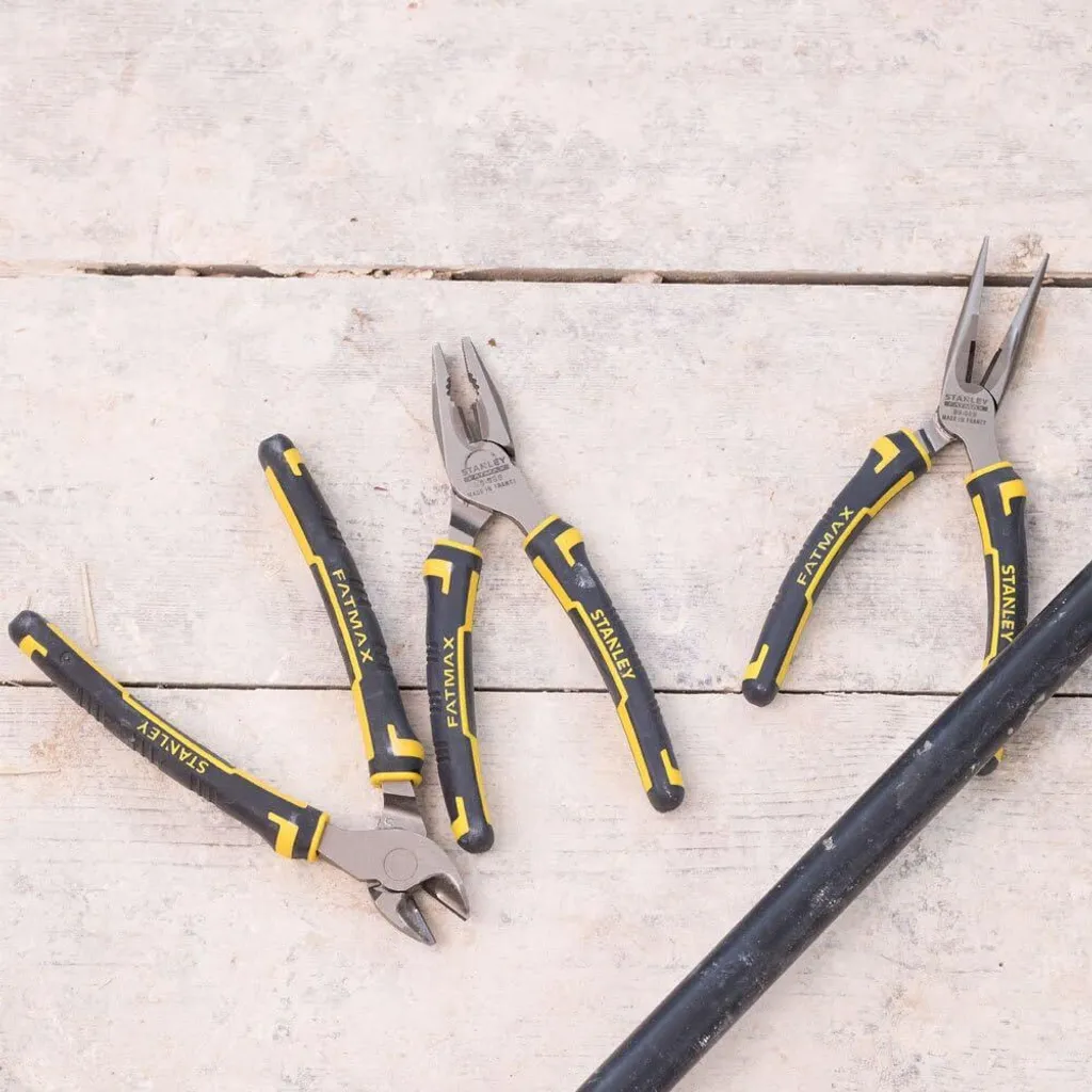 Set de 3 Pinces Professionnelles Fatmax Stanley 4-84-488 Multitâche