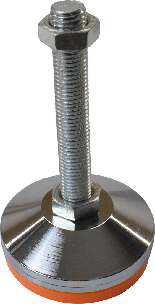 Maschinenfuß Stahl Ø80x140mm M16