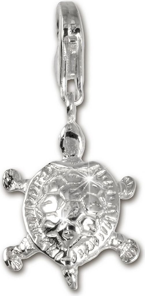 SilberDream 925er Charm Schildkröte Echt Silber Armband Anhänger D2FC1001