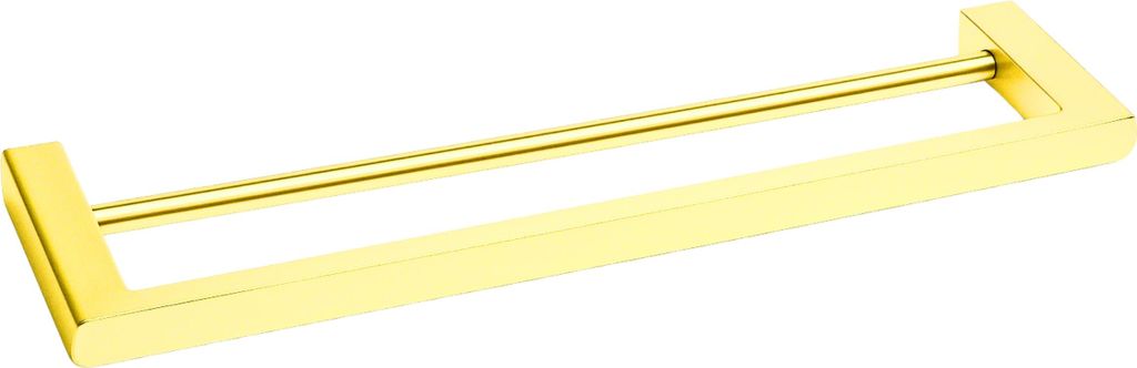 BALNEO Handtuchhaken QARX Modell 3 Glänzendes Gold Produktbild 
