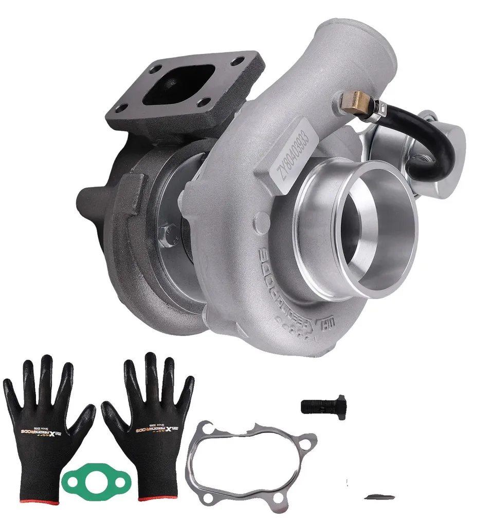 Turbocompresseur aluminium 27 cm, solution de refroidissement par eau