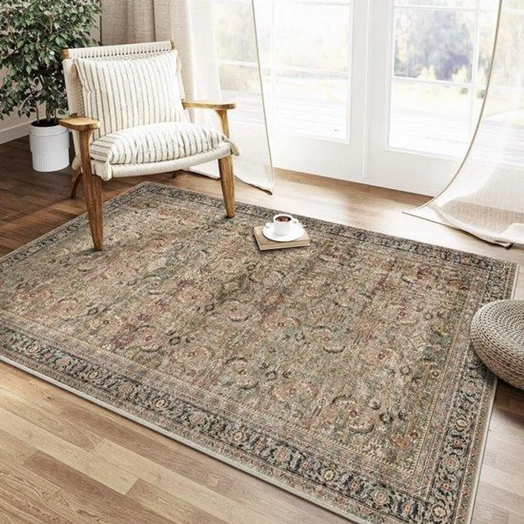Tapis noir anti-glisse 150x80 cm : la solution lavable pour sols glissants