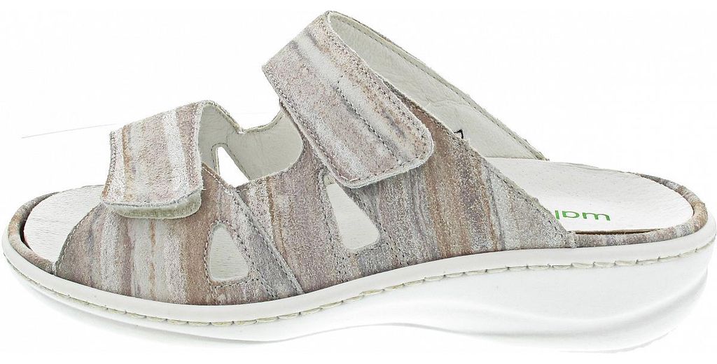 Waldläufer Heria Pantolette Beige in Gr. 40.5