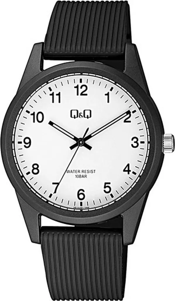 Orologio Sportivo Q&Q Unisex Nero - Water Resistant 100M 10 Bar