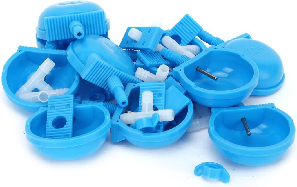 10 Sets Kaninchen Trinker Trinken Füttern Schüssel Bauernhof Käfig Zubehör Zubehör für Nagetiere