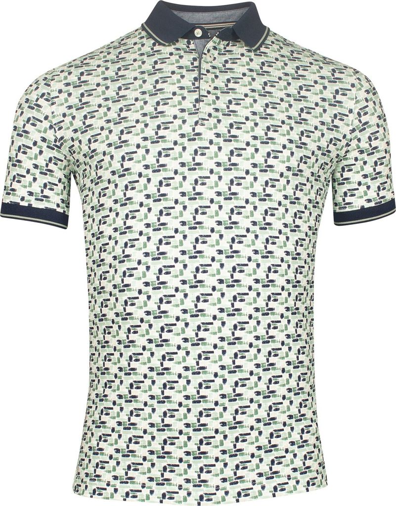 Baileys Polo grün bedruckt normale Passform