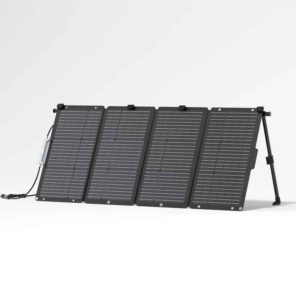 Litheli U20 100W Solarpanel, Farbe:Schwarz