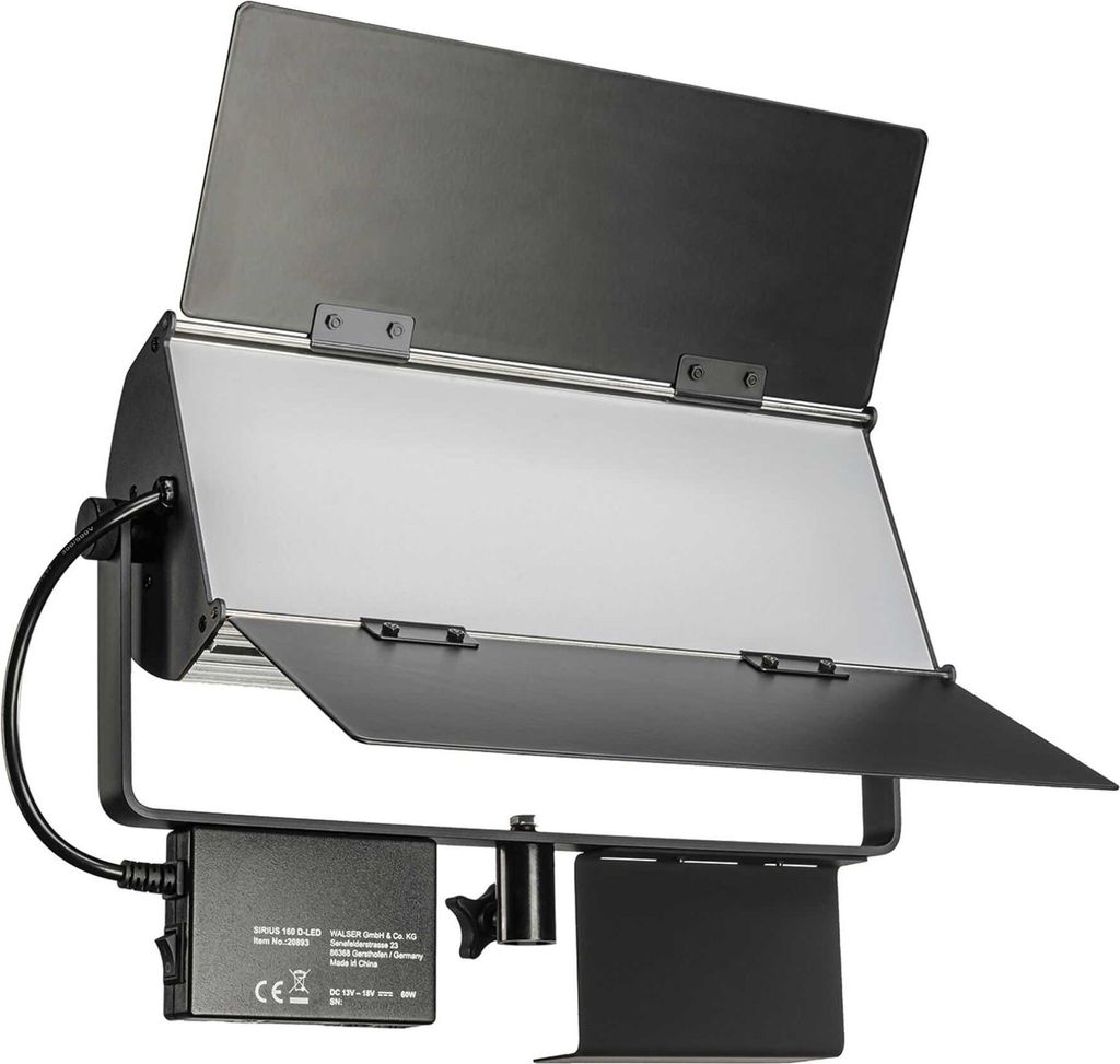walimex pro Sirius 160 LED 65W bi-color proiettore Immagine del prodotto 