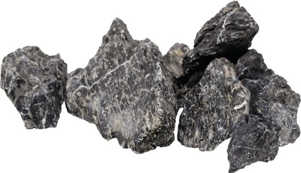 Rocce Nere per Acquario 100cm - Set Paesaggio Montano Naturale