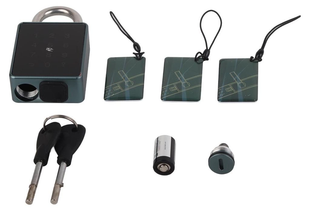 Intelligentes Passwort-Vorhängeschloss, IP65, wasserdicht, Bluetooth-APP-Steuerung, schlüsselloses virtuelles Schloss für TTLOCK