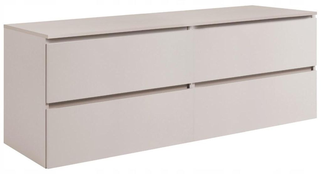 Rodan Waschbeckenunterschrank 160cm - Hängend - Kaschmir Produktbild 