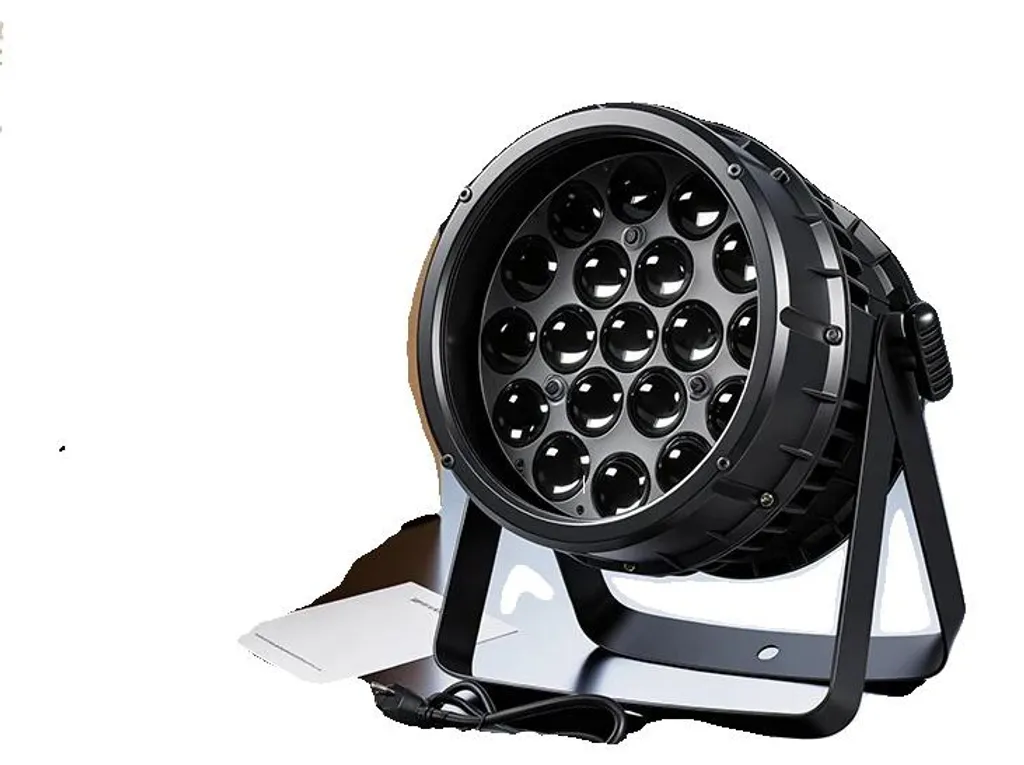 Projecteur LED RGBW extérieur étanche pour animation et soirée - 24 LED