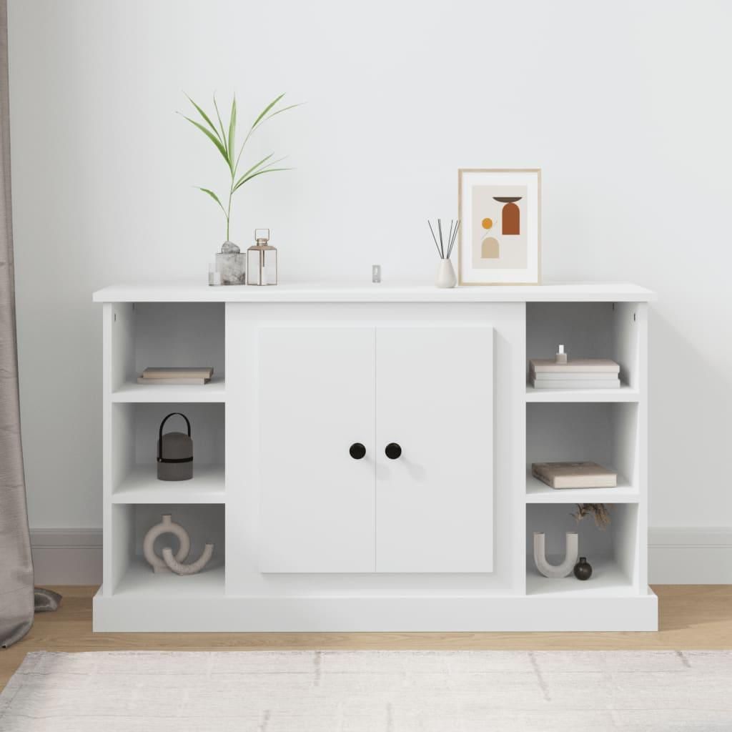vidaXL Credenza bianca 100x35,5x60 cm Materiale ligneo Immagine del prodotto 