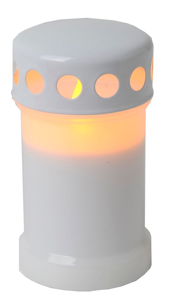 Best Season LED-Windlicht ,flackernd, Farbe : weiss ca. 14 Produktbild 