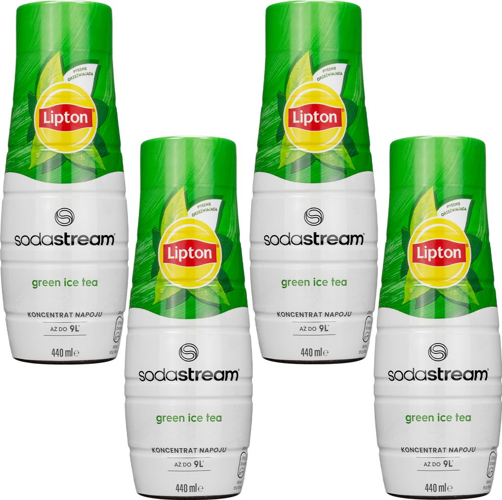 Sodastream Sirupkonzentrat Eistee Grüntee 4x440ml Light Produktbild 