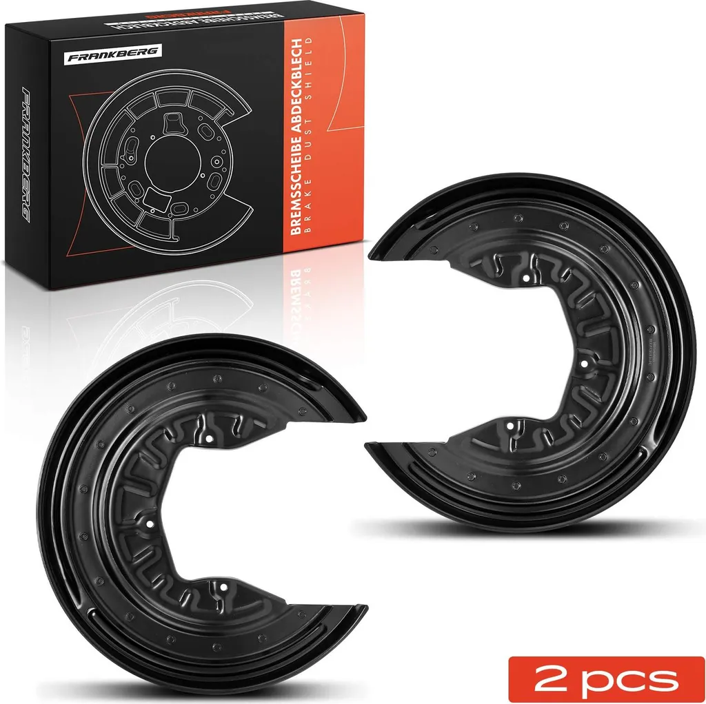 Frankberg 2x Tôle d'Ancrage Frein Arrière pour VW Phaeton 3D1 3D2 3D8