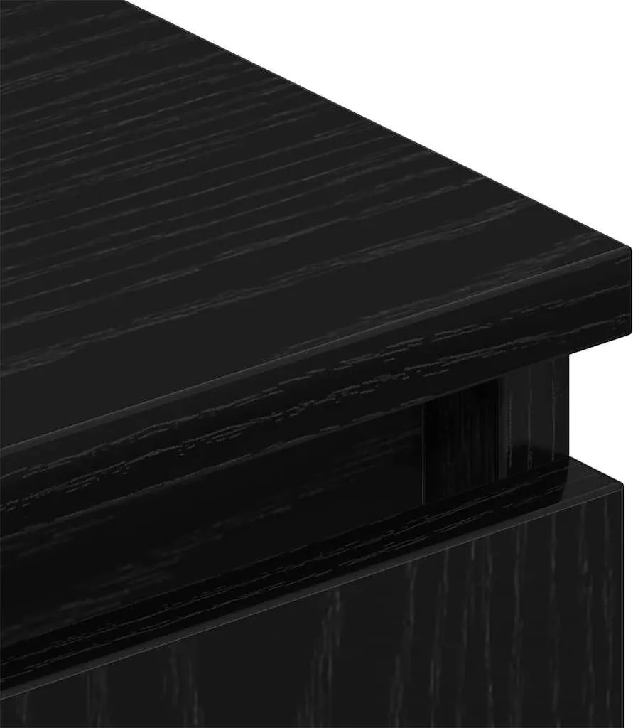 Mobile TV 102x35x50 Maison Exclusive - Rovere Nero Antimacchia - 9