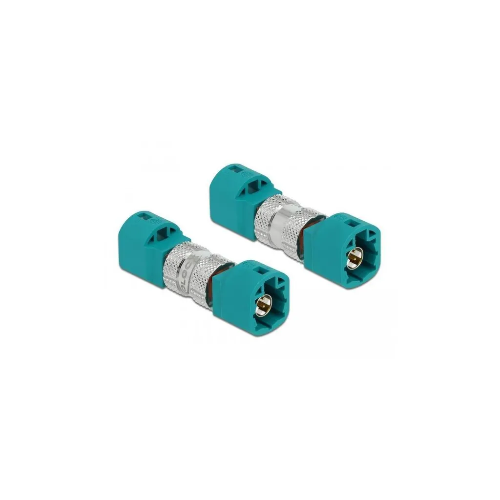 DeLOCK - Datenadapter - HSD Z (S) bis HSD Z (S) - RAL 5021, Wasserblau