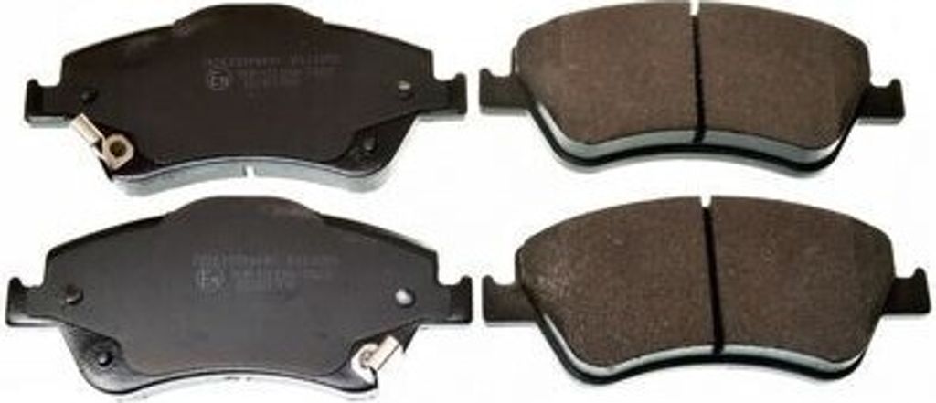 DENCKERMANN Bremsbeläge Satz Vorne Bremsklötze für TOYOTA AURIS (NRE15, ZZE15, ADE15, ZRE15, NDE15) B111059