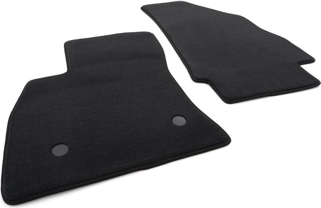 Fußmatten Opel Combo D 2012-2018 Automatten Matten Set Original Qualität Velours 2-teilig schwarz