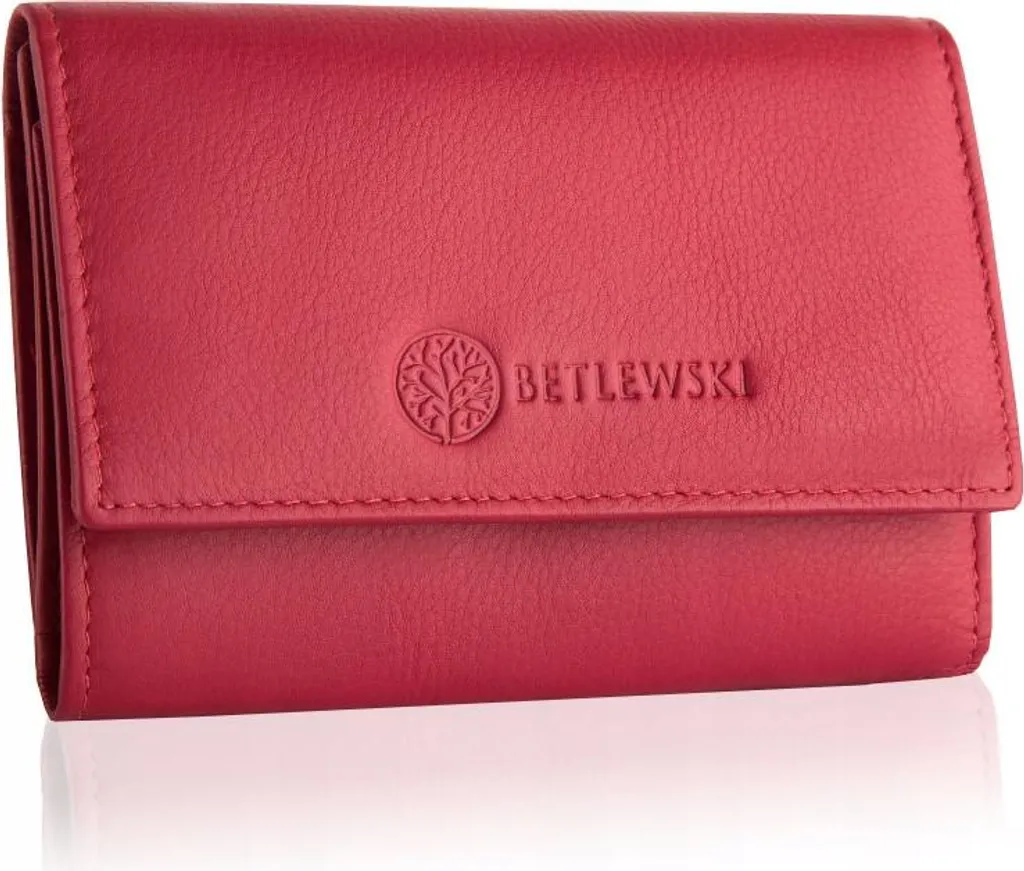 Portafoglio Donna Rosso BPD-SS-17 SOFTLY | Vera Pelle e Stile Italiano