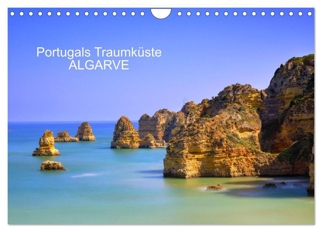 ALGARVE - Urlaub für die Seele (Wandkalender 2027 DIN A4 quer), CALVENDO Monatskalender