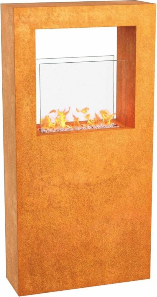 Casa Padrino Garten Deko Bioethanol Kamin H. 140 cm - Garten & Terrassen Accessoires