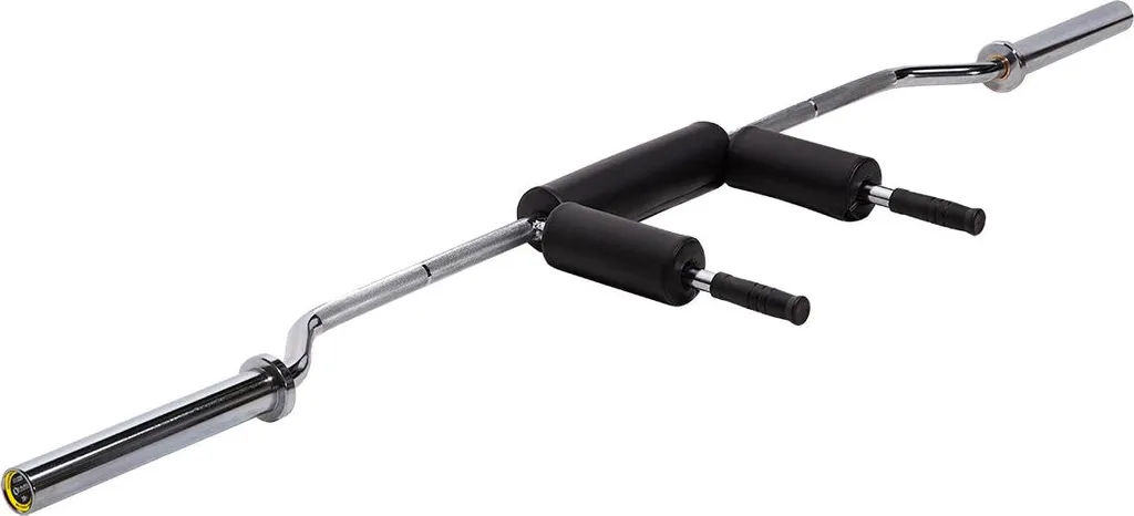 Barre Olympique Curl 220 cm Anti-Douleur Poignet - Acier Charge 320 kg