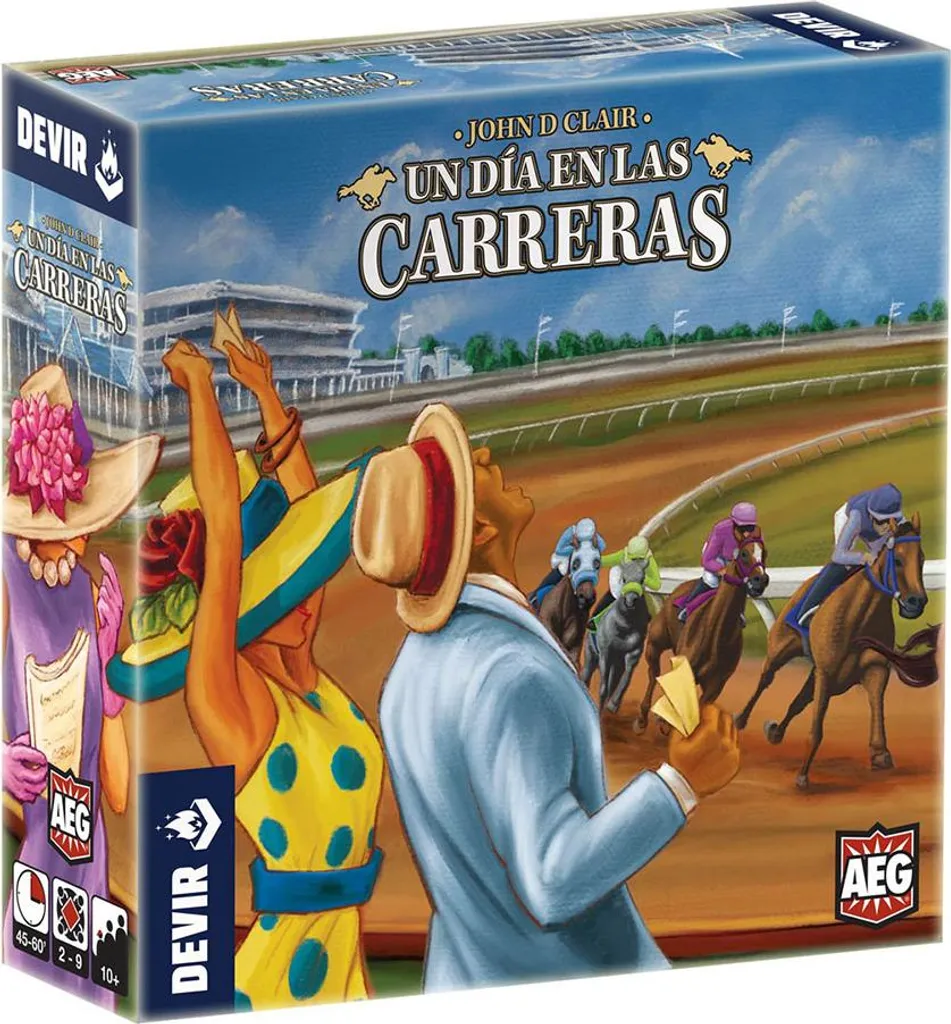 Fini l'ennui avec le jeu Un Dia En Las Carreras Devir pour des parties rapides