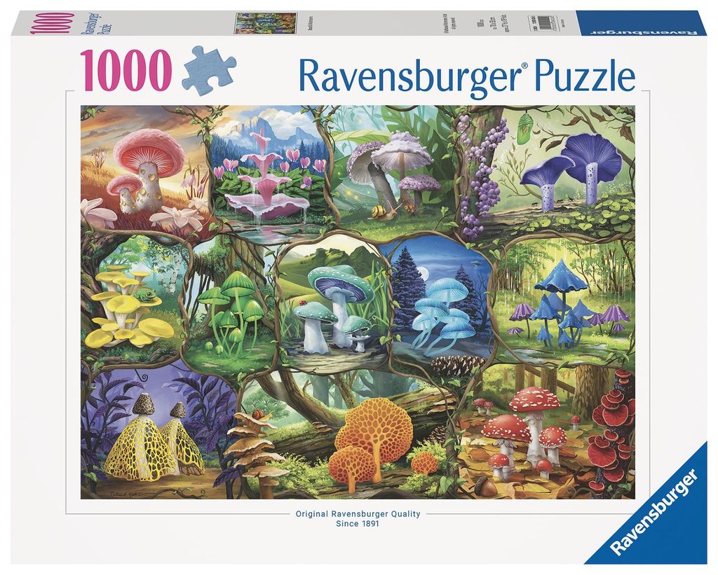 Ravensburger, "Hongos Hermosos", 1000 piezas, Plantas, a Imagen del producto 