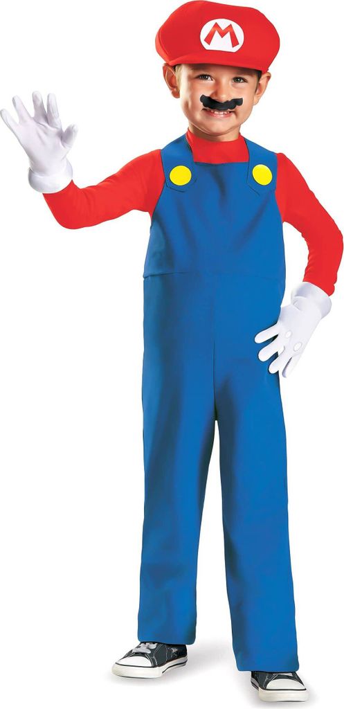 Super Mario™ Kinderkostüm 3-4 Jahre (97-109 cm) Produktbild 