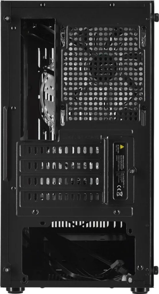 Logic Atos ARGB Boîtier PC Micro-ATX Mini Tour USB 3.0 Châssis Noir - 15