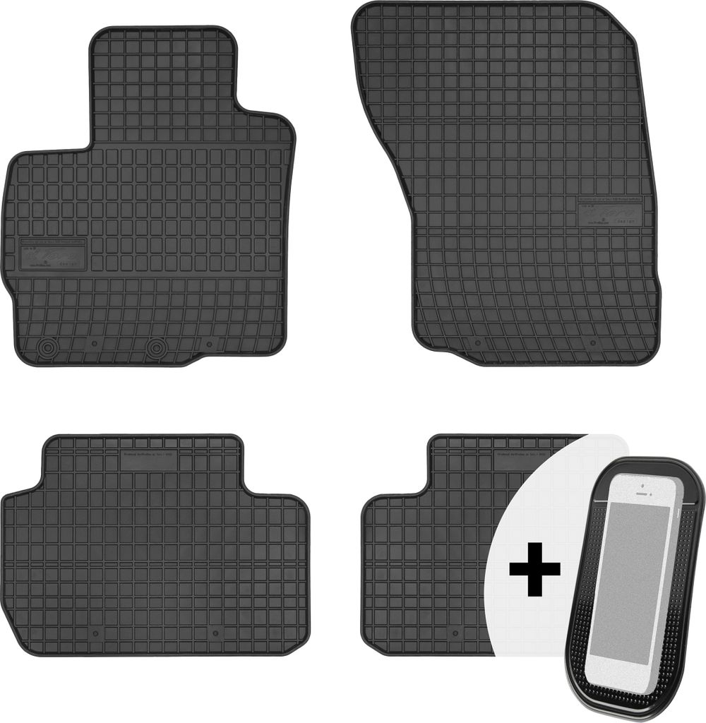 Gummimatten Auto Fußmatten Automatten Passgenau 4-teilig Set - passend für Mitsubishi Outlander III ab 2014