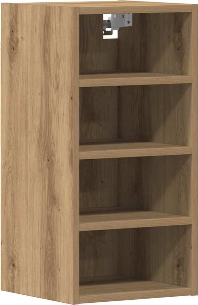 vidaXL Hängeschrank Riga Artisan-Eiche 30x29,5x60 cm Holzwerkstoff