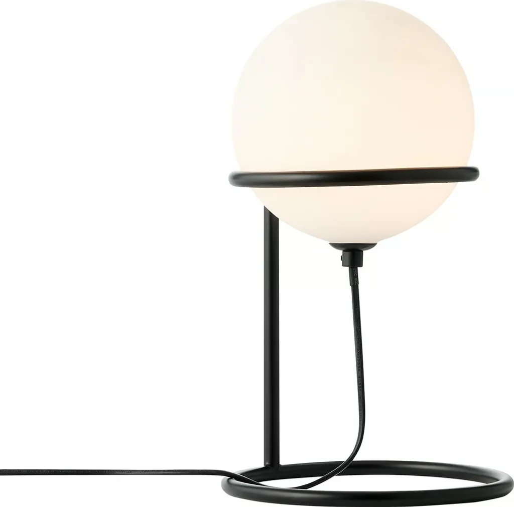 NORDLUX Wilson 2412575003 Lampe à Poser en Métal Noir au Style Minimaliste