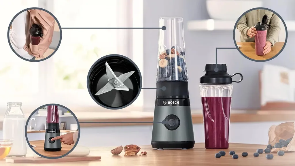 Bosch VitaPower MMB2111S: Mixer per Shake Proteici e Smoothie - 3