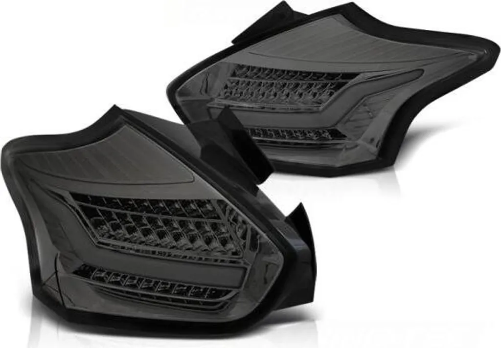 Feux arrière LED Ford Focus MK3 avec clignotants dynamiques fumés