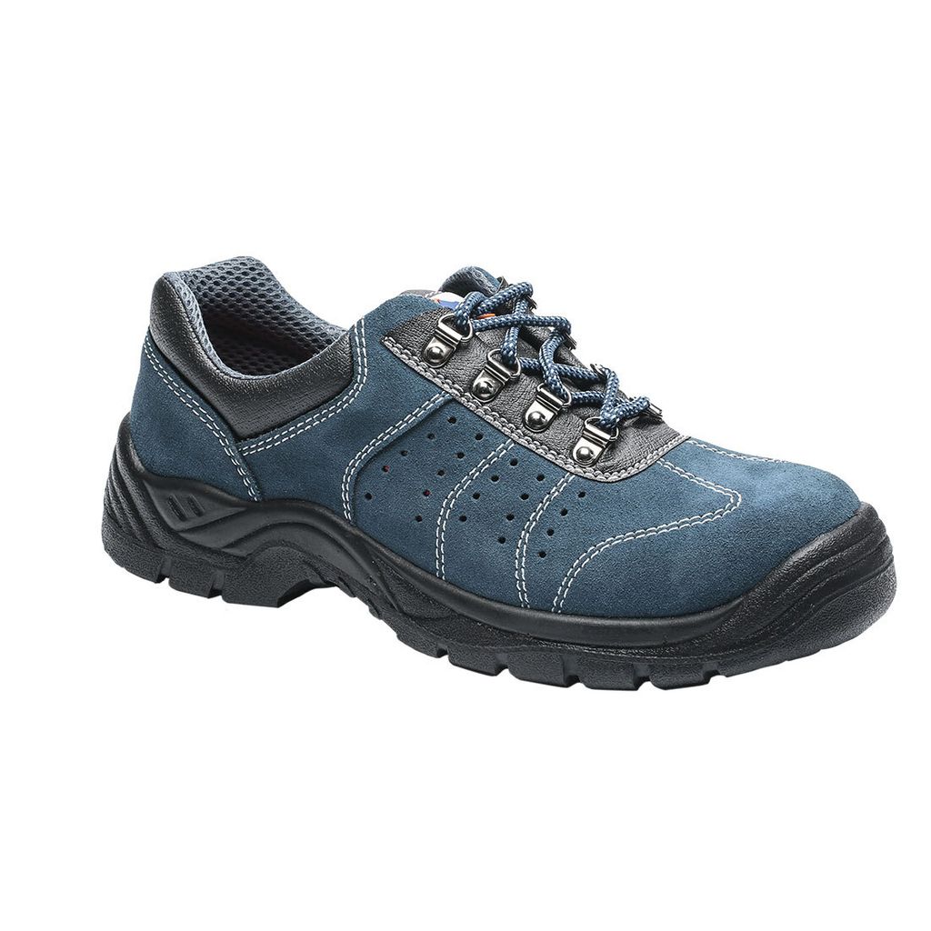 Portwest FW02 Steelite perforierter Trainer S1P Blue Gr. 43
