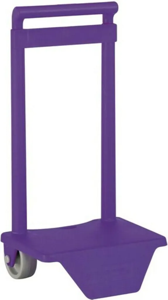 Safta Trolley Viola per Zaino Scuola: Carrello Pieghevole e Robusto