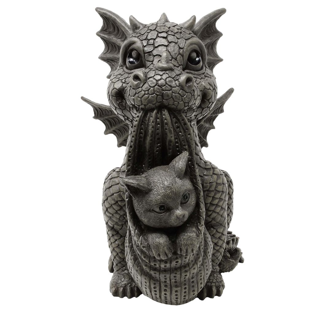Gartendrache "Cat" - Garten, Deko, Figur Produktbild 